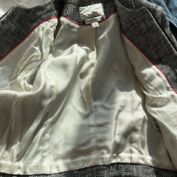 Banana Republic black and white tweed jacket - Picture 8 of 9